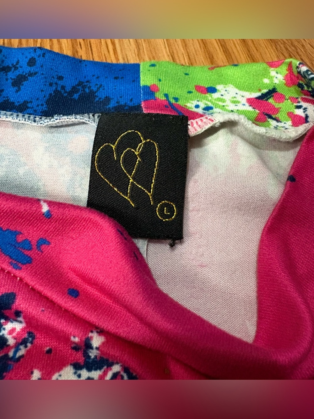 Colorful fun pattern dress - Picture 2 of 7